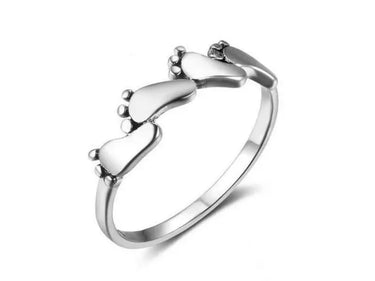 Little Feet Silver Ring-Your Soul Place
